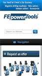 Mobile Screenshot of fepowertools.com